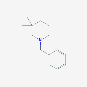 3,3-Dimethyl-1-(phenylmethyl)piperidine