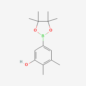 2,3-Dimethyl-5-(4,4,5,5-tetramethyl-1,3,2-dioxaborolan-2-yl)phenol