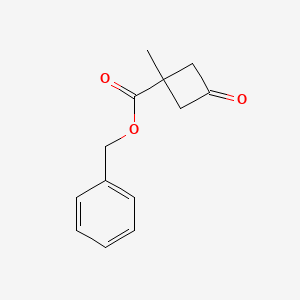 Benzyl 1-methyl-3-oxocyclobutane-1-carboxylate