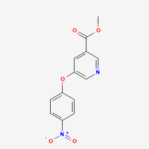 Methyl-5-(4-nitrophenoxy)pyridine-3-carboxylate