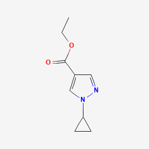 Ethyl 1-cyclopropyl-1H-pyrazole-4-carboxylate