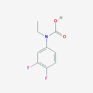 molecular formula C9H9F2NO2 B8230754 (3,4-Difluorophenyl)-ethylcarbamic acid 
