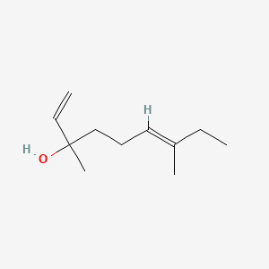 molecular formula C11H20O B8231088 Ethyl linalool CAS No. 92590-71-1