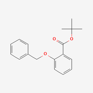 molecular formula C18H20O3 B8231346 tert-Butyl 2-(benzyloxy)benzoate 