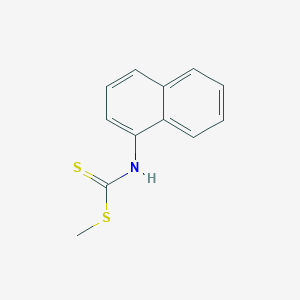 molecular formula C12H11NS2 B082315 methyl N-naphthalen-1-ylcarbamodithioate CAS No. 13037-43-9