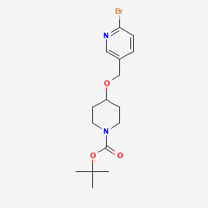 tert-Butyl 4-((6-bromopyridin-3-yl)methoxy)piperidine-1-carboxylate