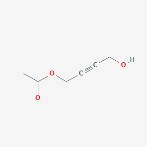 molecular formula C6H8O3 B8232081 4-hydroxybut-2-ynyl Acetate 