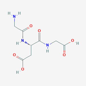 molecular formula C8H13N3O6 B082321 H-Gly-Asp-Gly-OH CAS No. 10517-27-8