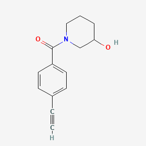 (4-Ethynylphenyl)(3-hydroxypiperidin-1-yl)methanone