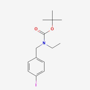 tert-Butyl ethyl(4-iodobenzyl)carbamate