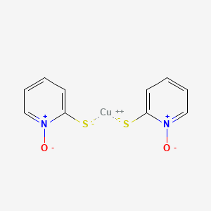Copper;1-oxidopyridin-1-ium-2-thiolate