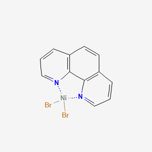 molecular formula C12H8Br2N2Ni B8232352 1,10-Phenanthroline nickel (ll) dibromide 