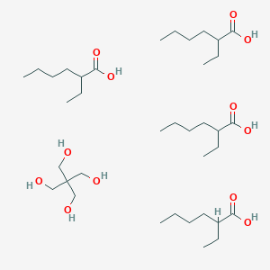 molecular formula C37H76O12 B8232377 Tetrakis(2-ethylhexanoic acid); pentek 