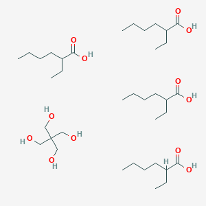 2,2-Bis(hydroxymethyl)propane-1,3-diol;2-ethylhexanoic acid