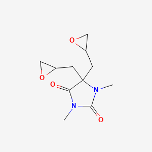 1,3-Dimethyl-5,5-bis(oxiran-2-ylmethyl)imidazolidine-2,4-dione