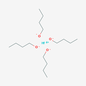 molecular formula C16H36HfO4 B8232425 Hafnium(IV) n-butoxide 