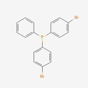 molecular formula C18H13Br2P B8232428 Bis(4-bromophenyl)(phenyl)phosphane CAS No. 84591-80-0