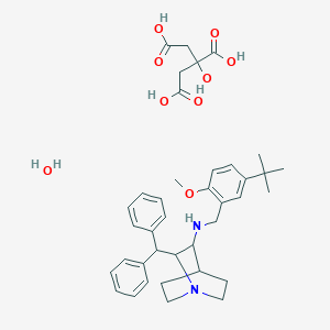 molecular formula C38H50N2O9 B8232493 Maropitant citrate 