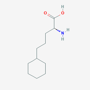 molecular formula C11H21NO2 B8233194 (r)-2-Amino-5-cyclohexylpentanoic acid CAS No. 1227940-09-1