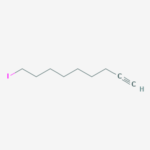 molecular formula C9H15I B8233272 1-Nonyne, 9-iodo- CAS No. 87462-67-7
