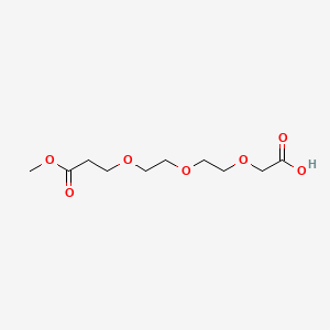 molecular formula C10H18O7 B8233586 MeOOCCH2CH2O-PEG2-CH2COOH 