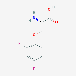 molecular formula C9H9F2NO3 B8233659 O-(2,4-Difluorophenyl)-L-serine CAS No. 1044596-89-5