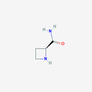 molecular formula C4H8N2O B8233692 (S)-Azetidine-2-carboxamide 