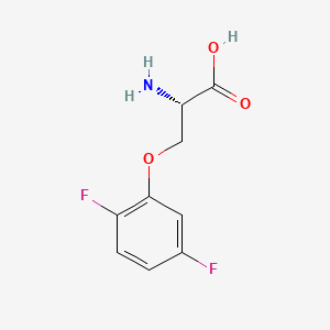 molecular formula C9H9F2NO3 B8233714 O-(2,5-Difluorophenyl)-L-serine 