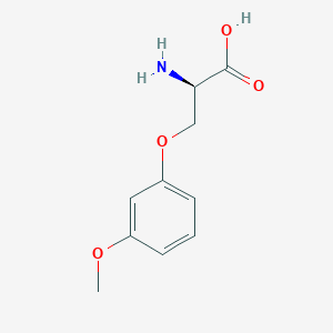 molecular formula C10H13NO4 B8233803 O-(3-Methoxyphenyl)-D-serine 