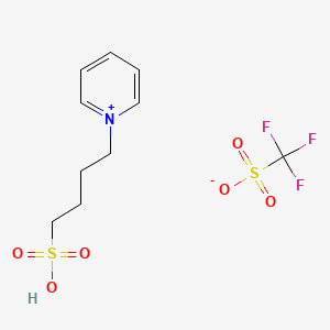 1-(4-Sulfobutyl)pyridin-1-ium Trifluoromethanesulfonate