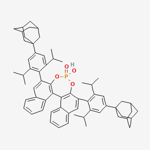 Phosphoric acid 1,1'-bi(3-(2,6-diisopropyl-4-(1-adamantyl)phenyl)naphthalene)-2,2'-diyl ester