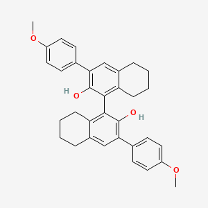 (R)-5,5',6,6',7,7',8,8'-Octahydro-3,3'-bis(4-methoxyphenyl)-[1,1'-binaphthalene]-2,2'-diol