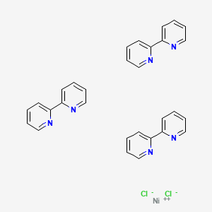 Nickel(2+);2-pyridin-2-ylpyridine;dichloride