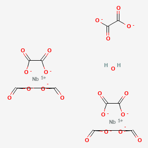 molecular formula C10H2Nb2O21 B8234233 Niobium(V)oxalatehydrate 