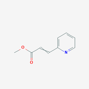 molecular formula C9H9NO2 B8234256 Methyl 3-(2-pyridyl)-2-propenoate 