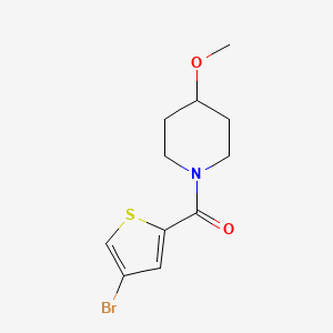 (4-Bromothiophen-2-yl)(4-methoxypiperidin-1-yl)methanone