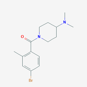 (4-Bromo-2-methyl-phenyl)-(4-dimethylamino-piperidin-1-yl)-methanone