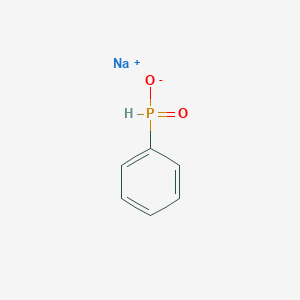 molecular formula C6H6NaO2P B8234327 Sodium;phenylphosphinate 