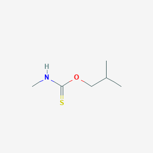 molecular formula C6H13NOS B082345 O-Isobutyl methylthiocarbamate CAS No. 14128-37-1