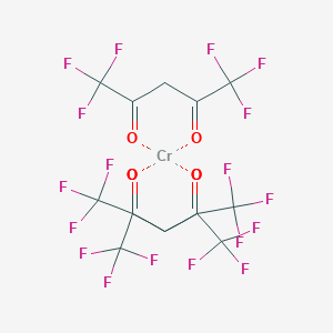 molecular formula C15H6CrF18O6 B082346 六氟乙酰丙酮铬(III) CAS No. 14592-80-4