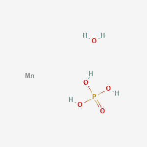 molecular formula H5MnO5P B8234796 MANGANESE(III) PHOSPHATE HYDRATE 