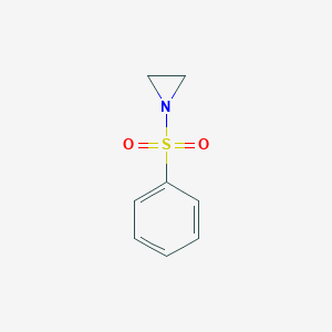 molecular formula C8H9NO2S B082348 1-(Phenylsulfonyl)aziridine CAS No. 10302-15-5