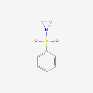 molecular formula C8H9NO2S B082348 1-(苯磺酰基)氮丙啶 CAS No. 10302-15-5
