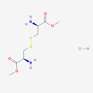 molecular formula C8H17ClN2O4S2 B8234849 D-Cystine dimethyl ester diHCl 