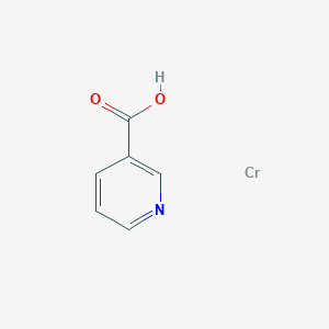 molecular formula C6H5CrNO2 B8234883 Chromium nicotinate 
