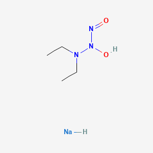 molecular formula C4H12N3NaO2 B8235205 N-(diethylamino)-N-hydroxynitrous amide;sodium hydride 
