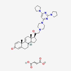 molecular formula C41H54N6O6 B8235222 U-74389G 