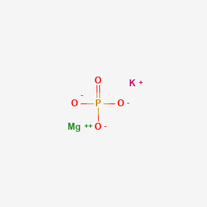 molecular formula KMgO4P B082353 Magnesium potassium orthophosphate CAS No. 13718-30-4