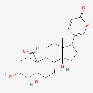 molecular formula C24H32O6 B8235429 Bufotalidin 