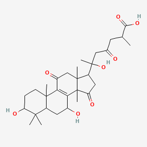 molecular formula C30H44O8 B8235435 GanodericacidI 